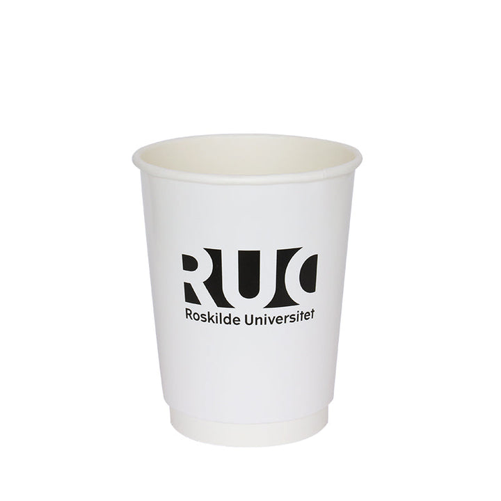 Customized 33 cl / 12 oz double-wall paper cups (1,000 units or more)