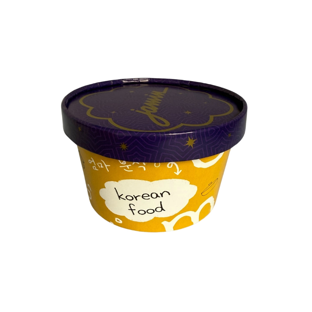 Customized cardboard pot 400 ml