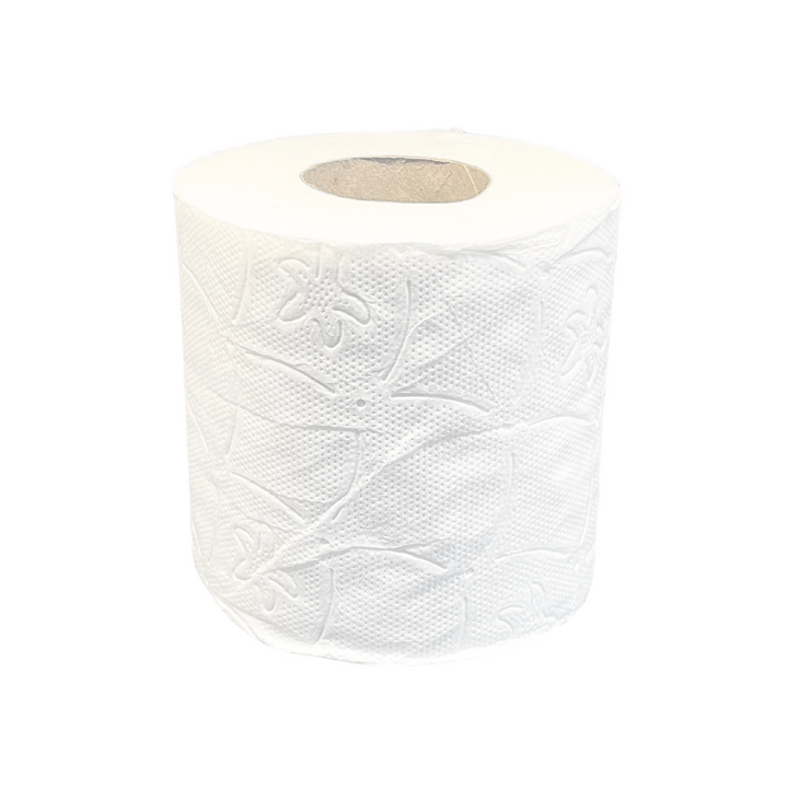 White 2-ply toilet paper (108 rolls)