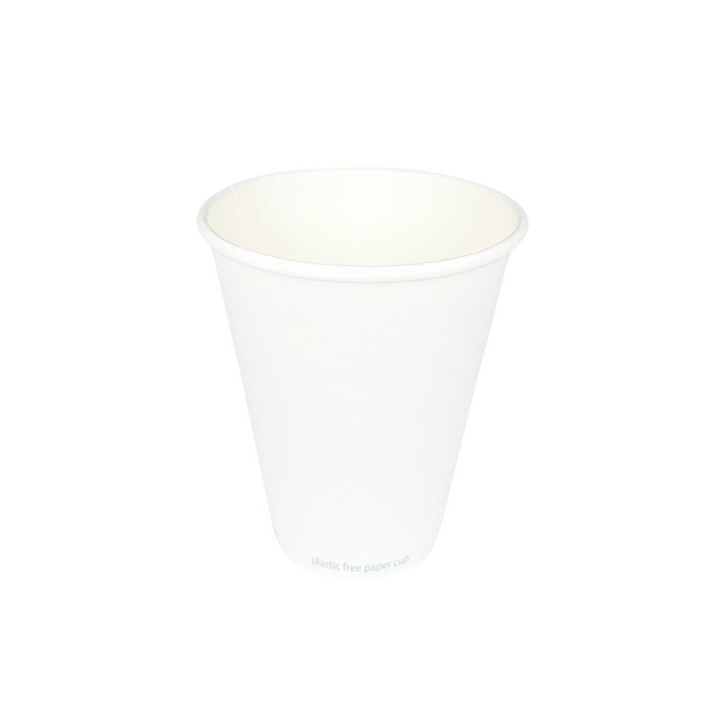 White plastic-free paper cups 40 cl - 14 oz (1000 units)