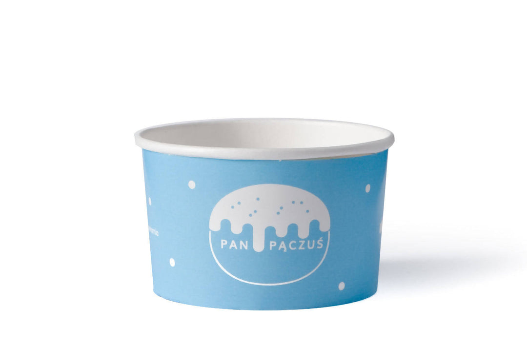 Vaso di gelato personalizzate da 8 oz (1000 unità o più)